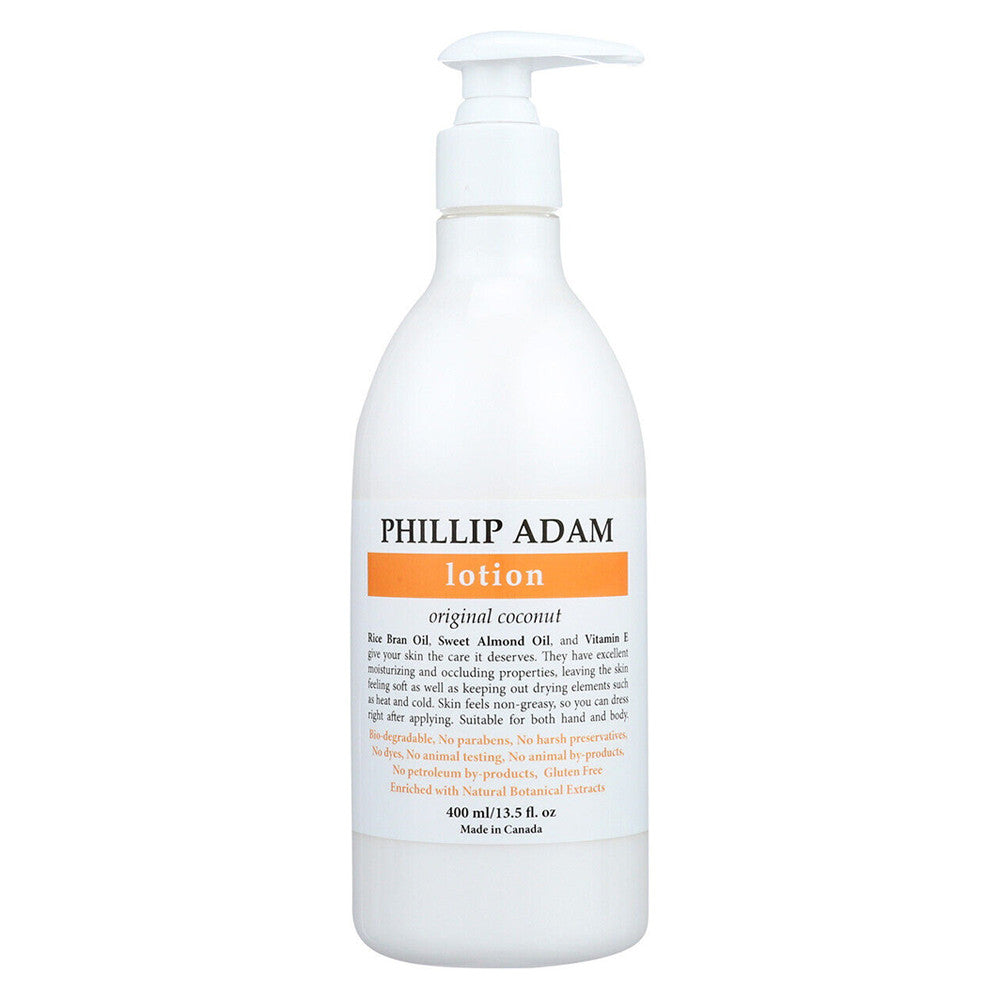 Phillip Adam Coconut Hand and Body Lotion, 13.5 Oz